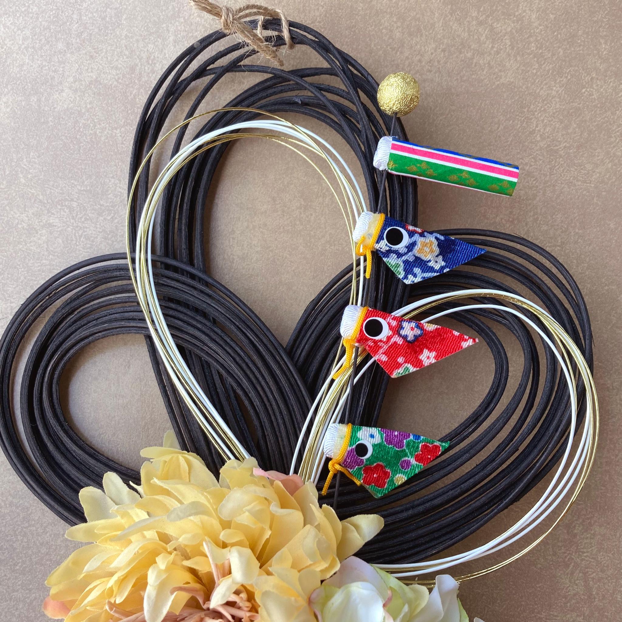 数量限定【鯉のぼり・こどもの日】端午の節句リース　ータッセル | 2枚目