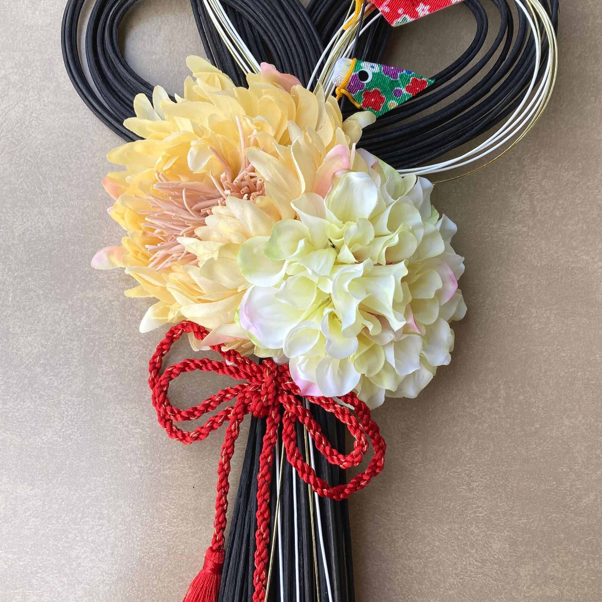 数量限定【鯉のぼり・こどもの日】端午の節句リース　ータッセル | 3枚目