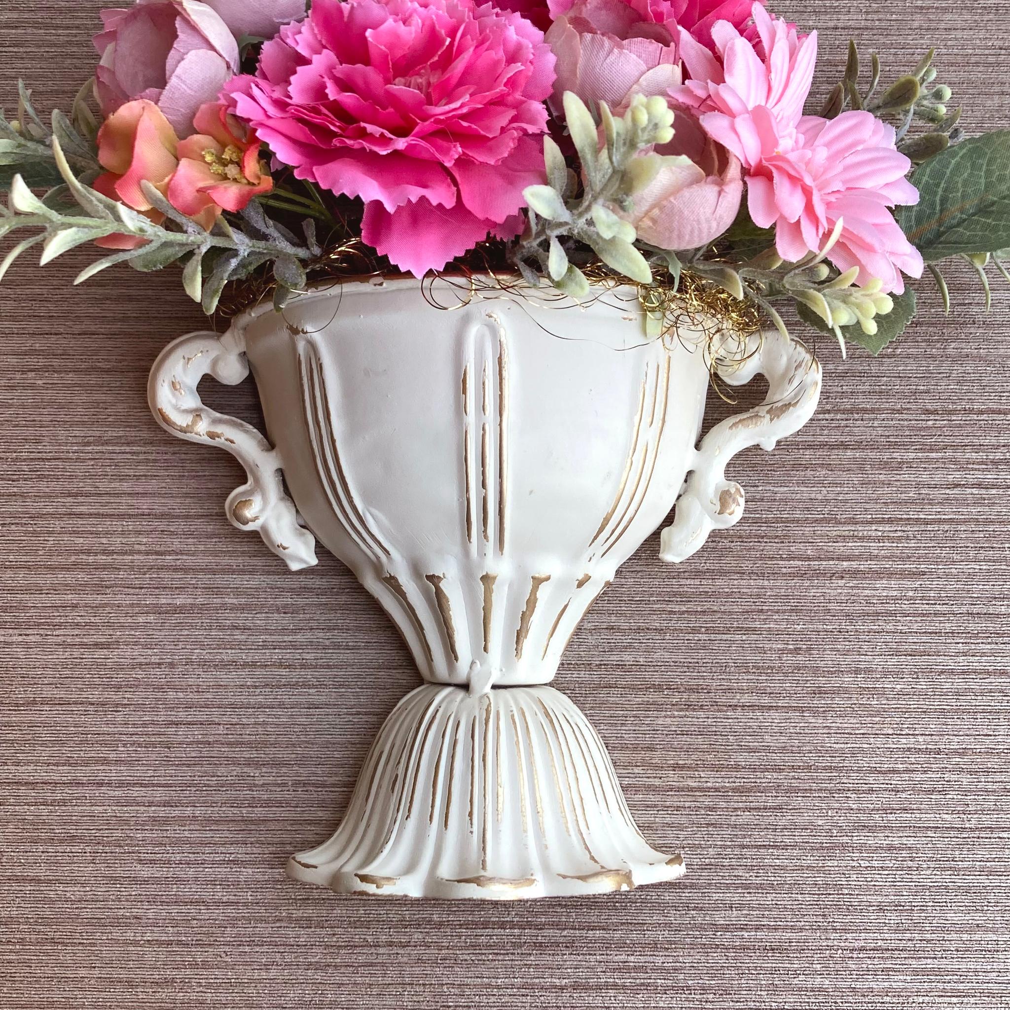 数量限定【母の日】カーネーションの壁面アレンジメント　アーティフィシャルフラワー／ハンギングアレンジ | 4枚目